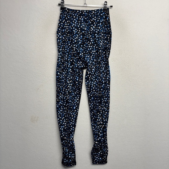 Beyond Yoga Droplets Midi Leggings Black Blue S - Picture 4 of 11